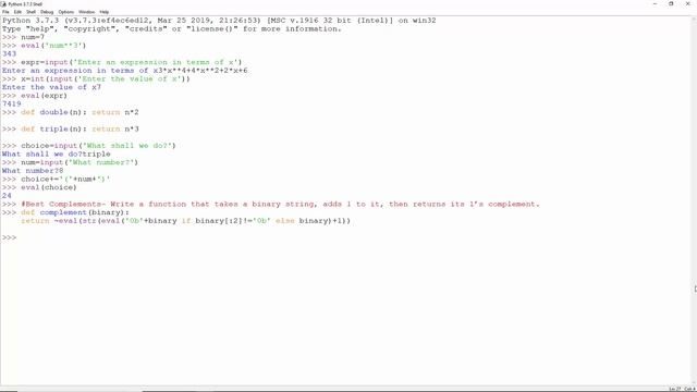 Python eval() Function Practical смотреть онлайн