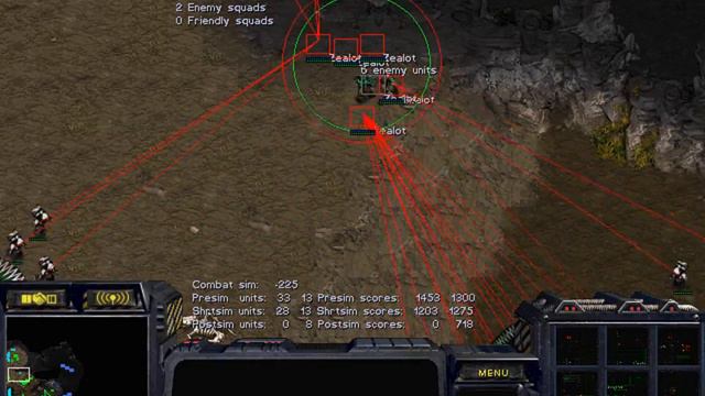 Starcraft Brood War bot: Dynamic squad demo смотреть онлайн