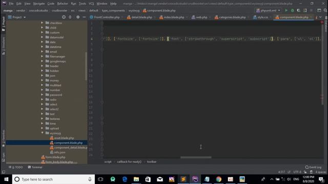 customize text editor in crudbooster laravel 5 4 khmer смотреть онлайн