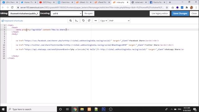 How to Share Website Link on Social Media смотреть онлайн