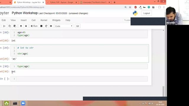 Online Workshop on Python Programming Language | Slot 1 (3rd April, 6.30 PM - 8.30 PM) смотреть онлайн