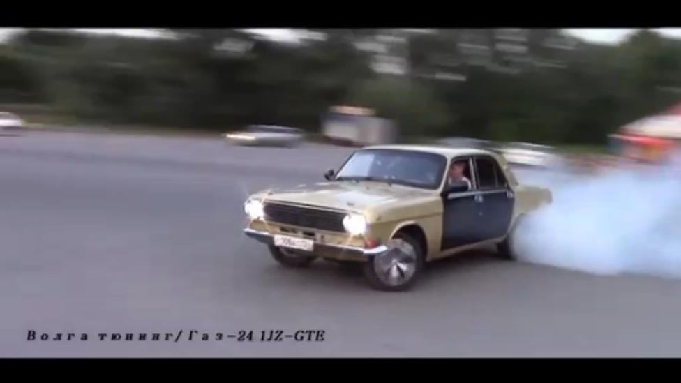 Volga Газ 24 Tuning Engine Burnout Drift Drive Vagif Channel смотреть онлайн
