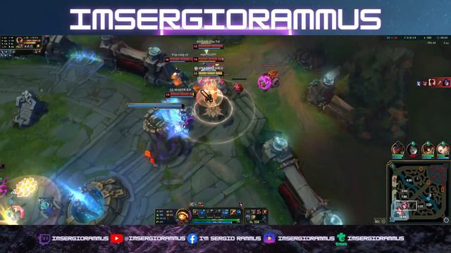 Rank 1 Rammus VN // Road to Challenger смотреть онлайн