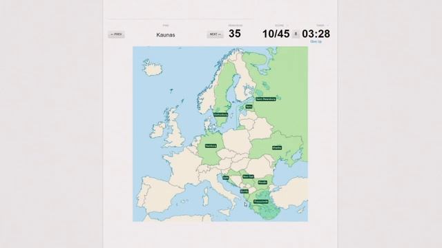 Sporcle 100% - Найди Европейскую страну, зная САМЫЙ большой город ПОМИМО столицы смотреть онлайн