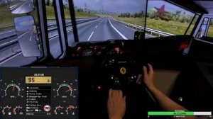 ETS2 Triplescreen | Карьера на трех мониторах