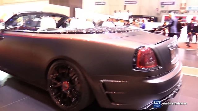 2018 Rolls Royce Dawn Black Collage Mansory - Exterior Interior Walkaround - 2017 Geneva Motor Show смотреть онлайн