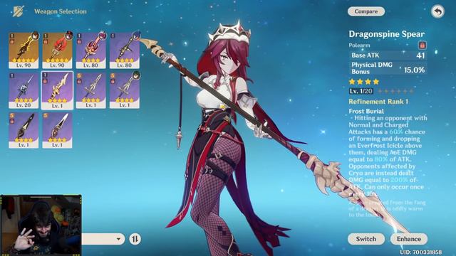 LA MIGLIORE BUILD PER ROSARIA! [GENSHIN IMPACT 1.4] смотреть онлайн
