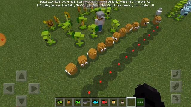 Майнкрафт МОД на растение против зомби!!! смотреть онлайн