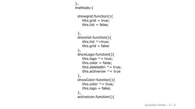 HTML : Vue.js To add class active when click and remove the previous one смотреть онлайн