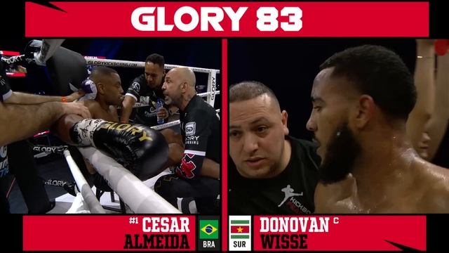 GLORY 83: Donovan Wisse vs. Cesar Almeida - Full Fight
