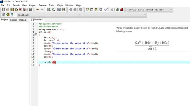 Task#3 | pow (power) | sqrt (squareroot) | Code Ahead | Cmath | Mathematical Questions | Logic Buil смотреть онлайн