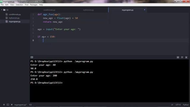 Learning Python | Real World Application| 035 Conditionals Advanced смотреть онлайн