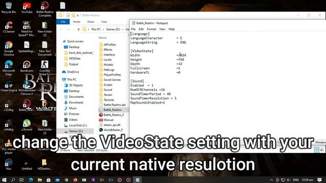 How to fix Battle Realms: Zen Edition Blank Mini Map on windows 10 смотреть онлайн
