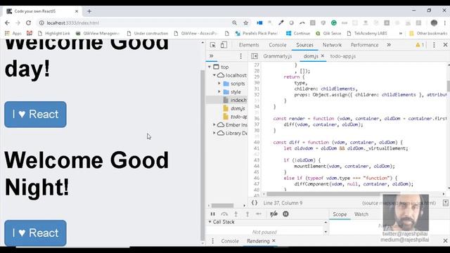 07 - Code Your Own React - Functional Component - Removing old nodes смотреть онлайн