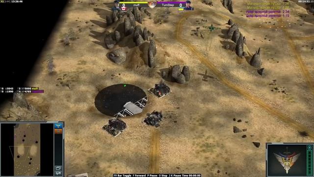 ЖАРКАЯ БИТВА НА САМОЙ МЯСНОЙ КАРТЕ RANK В GENERALS ZERO HOUR смотреть онлайн