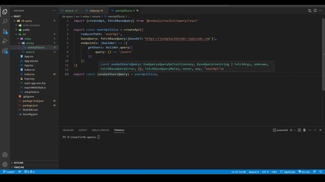 Introduction to RTK query in React смотреть онлайн