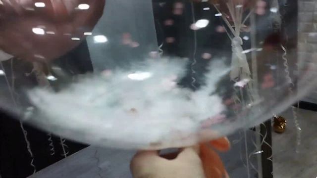 Шары баблс с гелием, фонтан из микса шаров. Оформление Дня Рождения воздушными шарами ??? смотреть онлайн