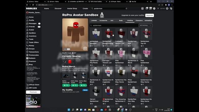 *2022 UPDATED* How to make the full spiderman avatar in roblox (SPIDERMAN MASK roblox) смотреть онлайн