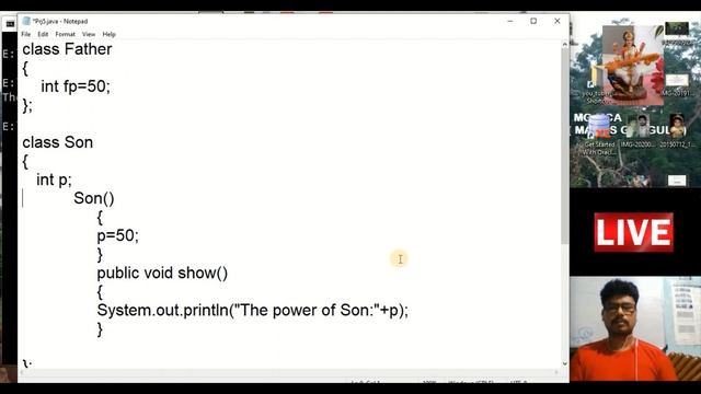 JDK5_ Inheritance of java 5 with Simple example - MG Sir смотреть онлайн