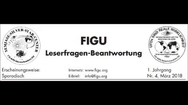 FIGU-Readers' questions & answers Num. 4 i.e. figu_leserfragen-beantwortung_04 смотреть онлайн