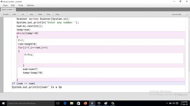 Java Program To Check Number Is Special Number Or Not (Hindi) смотреть онлайн