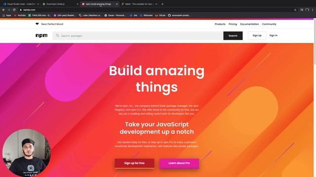 2 - Installation guide for React JS | Setting up the environment | Node JS | VS Code смотреть онлайн