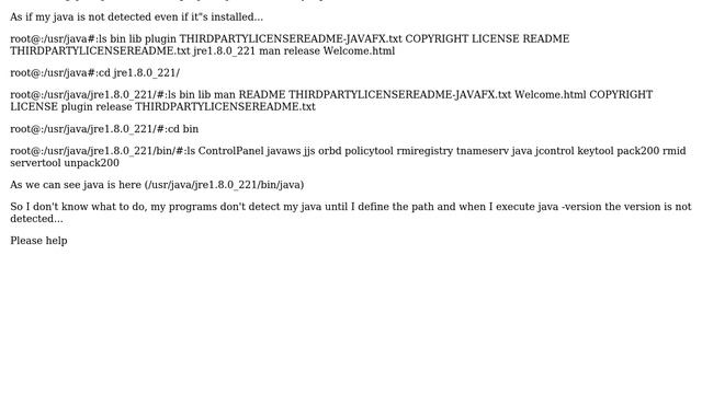 Java Runtime Environment (JRE) not found (linux ubuntu) смотреть онлайн