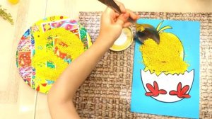 Цыплёнок из крупы