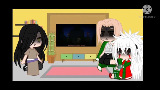 Реакция 3 санинов на величайший (по длительности) реп про Наруто 😈/гача клуб/