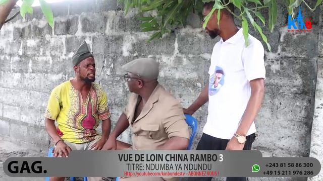 ▶️GAG 2020: VUE DE LOIN CHINA RAMBO 3 NDUMBA YA NDUNDU AVEC LIYANZA MAVIOKELE NYOTA NKELA ET DECOR смотреть онлайн