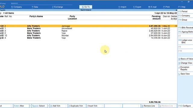 Tally Add On : Show Mailing Location ( Branch Name ) in Outstanding Reports in TallyPrime software смотреть онлайн