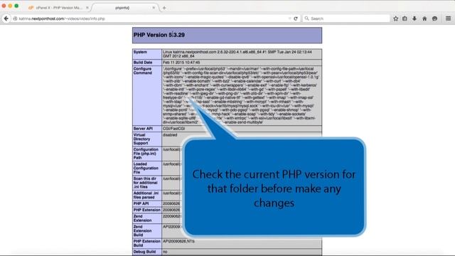 How to change PHP version per folder смотреть онлайн