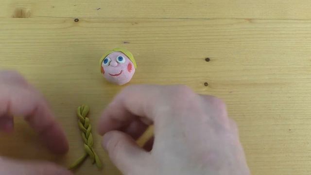 Как слепить Сгенурочку из пластилина смотреть онлайн