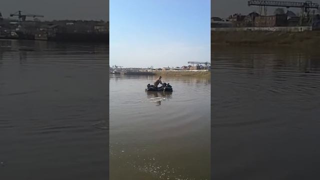 Плавающий квадроцикл BRP Outlander 650 xt смотреть онлайн