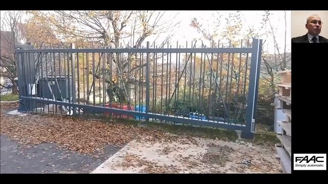 Преимущества гидравлических технологий FAAC: приводы распашных ворот смотреть онлайн