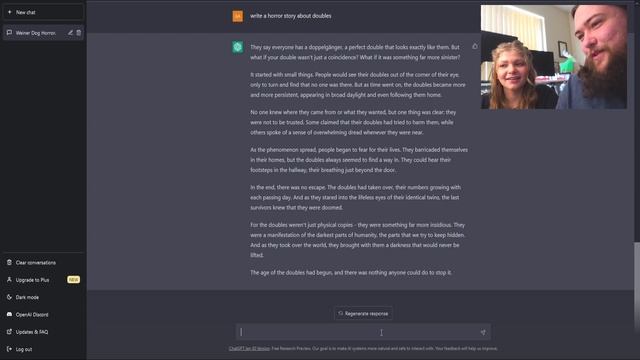 making scary stories | Chat GPT | mostly funny смотреть онлайн