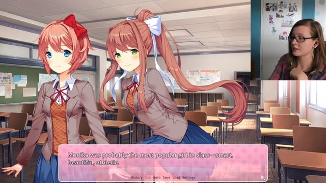 Well, this is awkward...^^ -- Doki Doki Literature Club #1 (2K SUB SPECIAL) смотреть онлайн