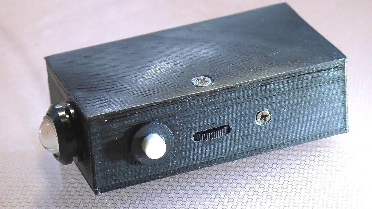 САМОДЕЛЬНЫЙ ФОНАРИК (3D печать) смотреть онлайн