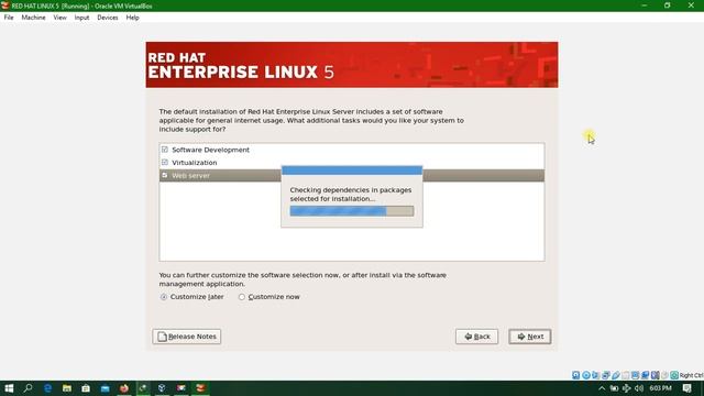 install RedHat Linux in Oracle VM Virtualbox on windows 10. смотреть онлайн