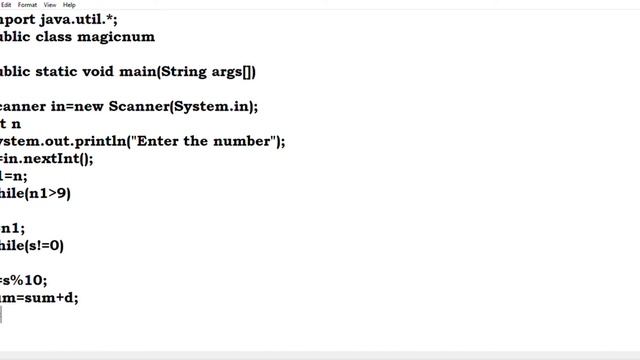 WAP to input the number and check whether it is a magic number Or not?.. смотреть онлайн