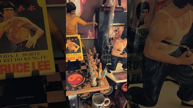 Bruce Lee Chess Set out on display смотреть онлайн