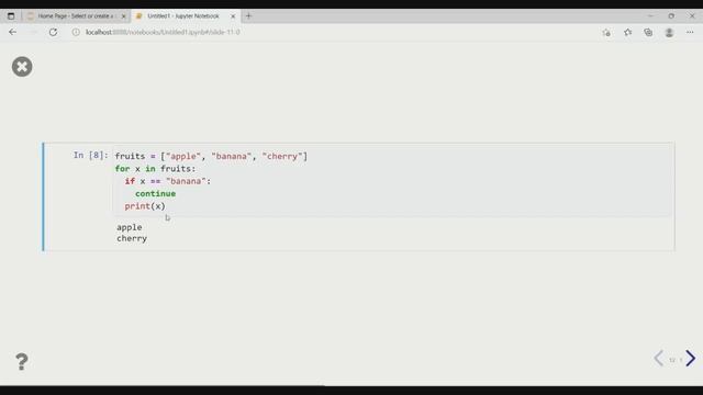 Python Tutorial For Beginners : for loop of various types and program in python #break #continue смотреть онлайн