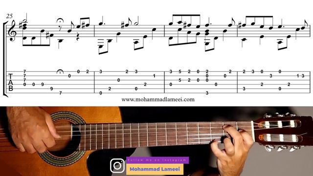 Song From A Secret Garden | original Tempo + Sheet and Tab смотреть онлайн