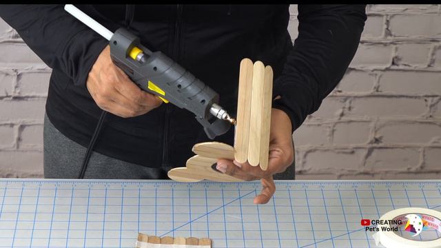 How to Make Popsicle Stick House for Hamster | DIY Pet House | Popsicle Stick House смотреть онлайн