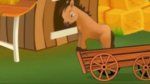 Тракторець молодець, везе тваринок на ферму спати. Колискова для найменших.