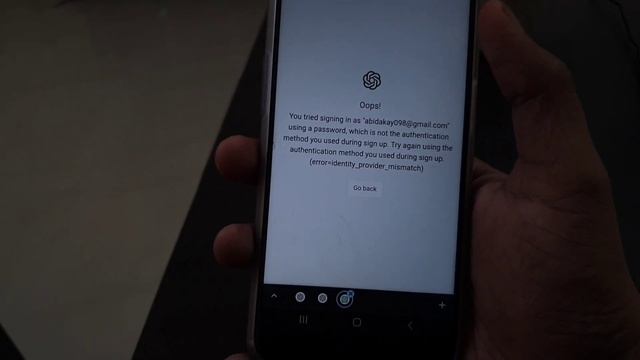 Fix Chat Gpt | error identity provider mismatch | You tried signing in problem смотреть онлайн