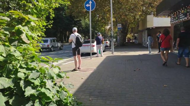 Сочи-Хоста-Лазаревское.2 часа на электричке -пляжи из окна поезда.Лазаревское-лазурная вода.13 окт. смотреть онлайн