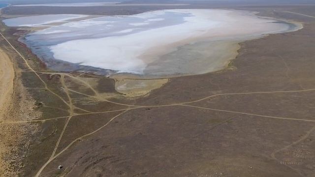 Полёты над Крымом - заповедник Опук, Керченский п-ов смотреть онлайн
