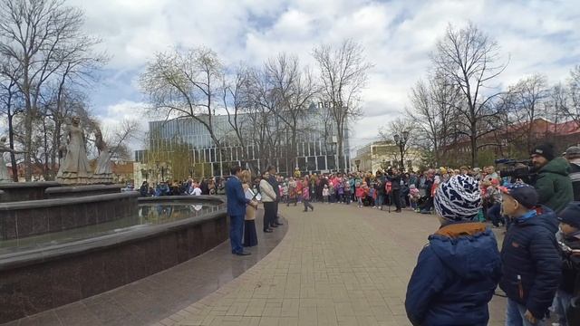 Церемония открытия фонтана в г.Уфа смотреть онлайн