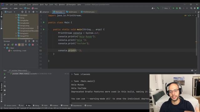System.out.println() en JAVA - Tutorial Fácil смотреть онлайн